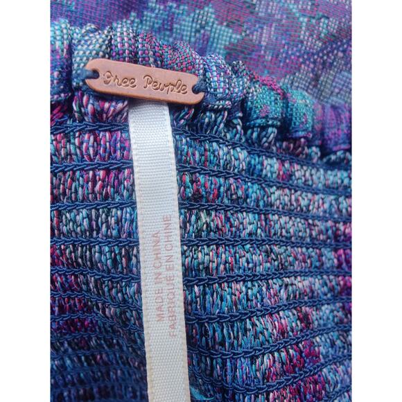 Free People Floral Bustier Tapestry Mini Dress Whimsigoth Fairycore, Festival. 6 - Picture 5 of 5